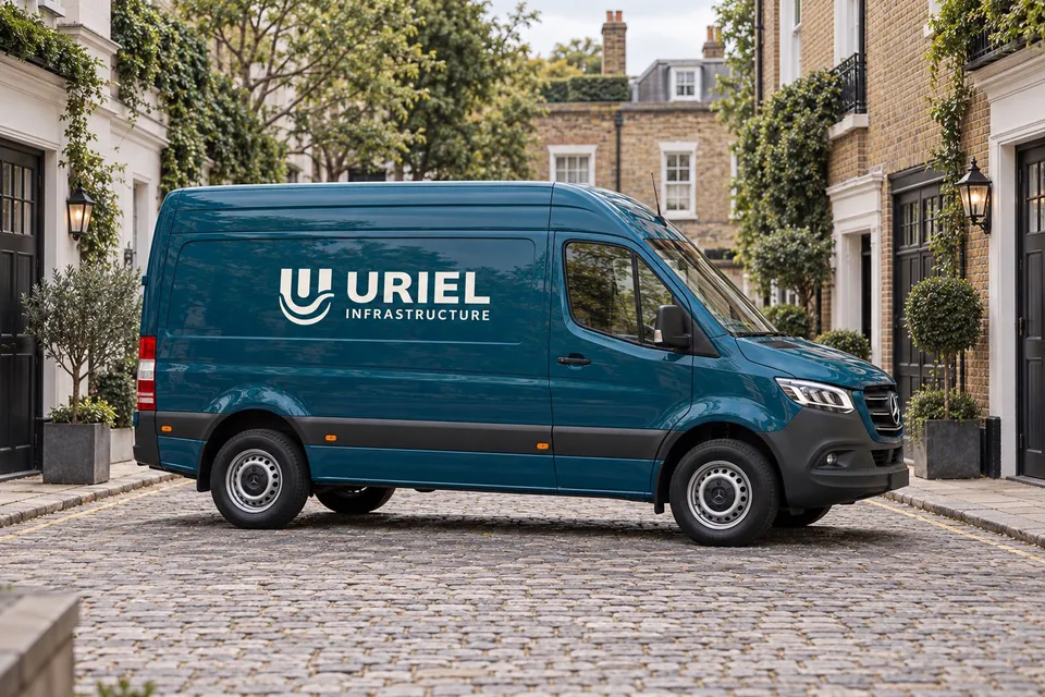 Uriel Infrastructure branded van