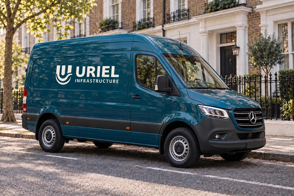 Uriel Infrastructure branded van